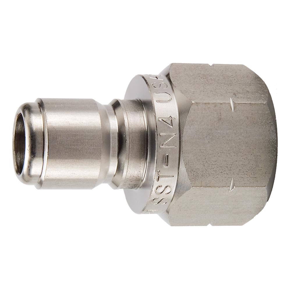 SST-2-BSPP NON-VALVED COUPLER