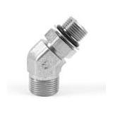 VEE18LMOMDCF EO Adjust. locknut 45° elbow