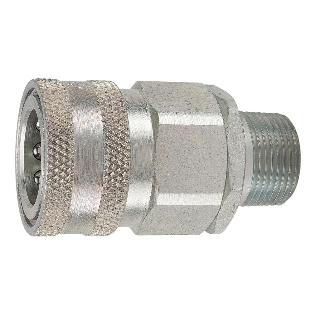 VHC16-16M 1 H COUPLER VALVED STEEL