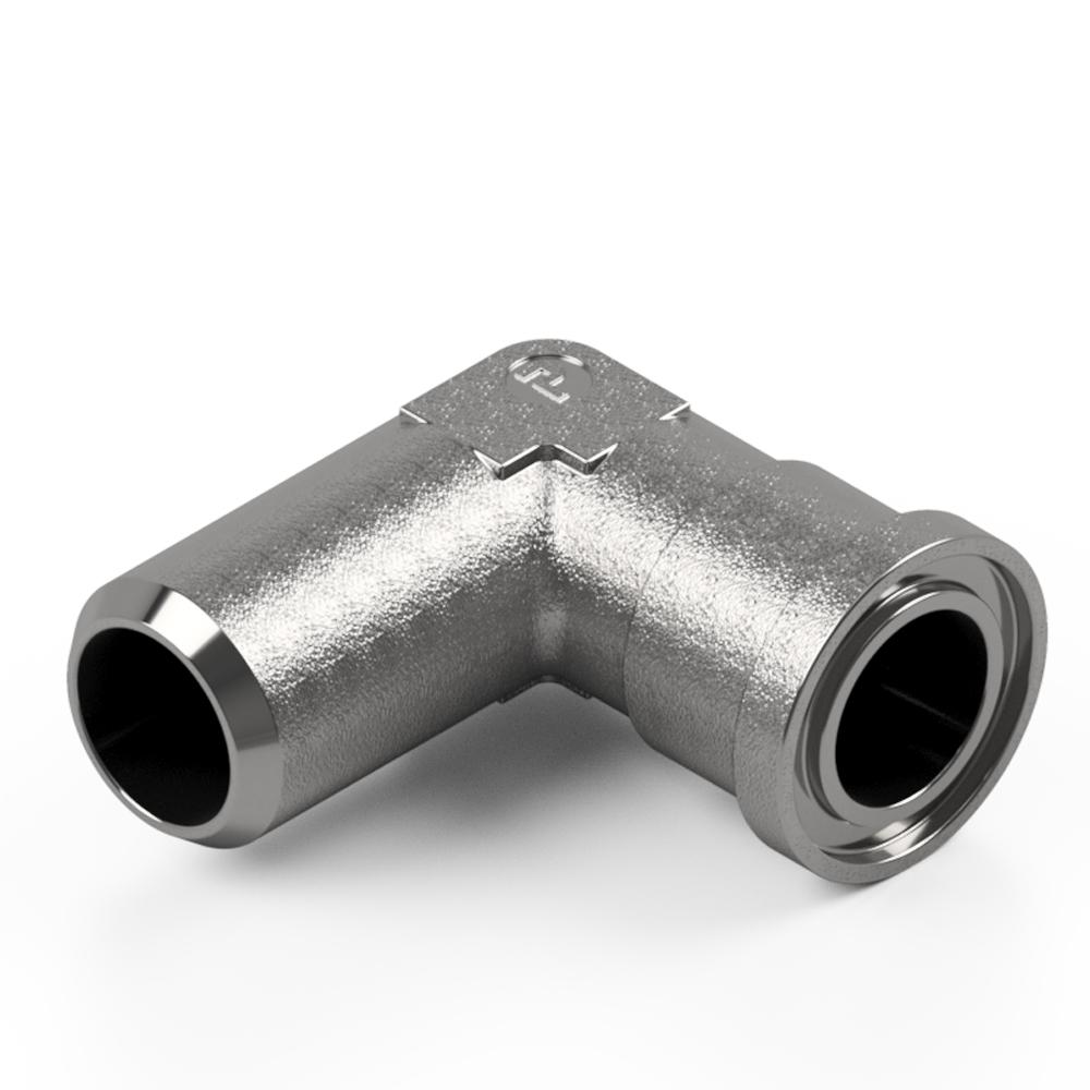 WAS62/21.6SS SAE Butt Weld Flange Elbow