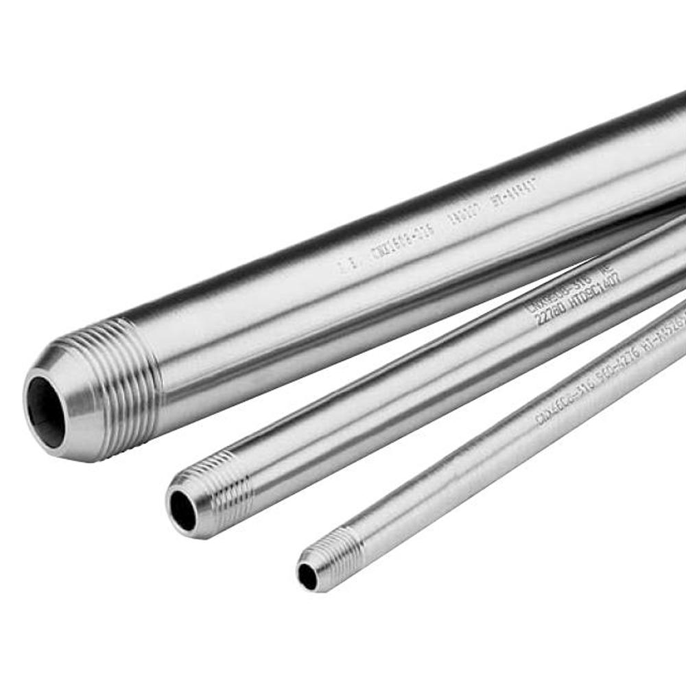 40CN99012-316 NIPPLE 316 40K 9/16OD 12"Long