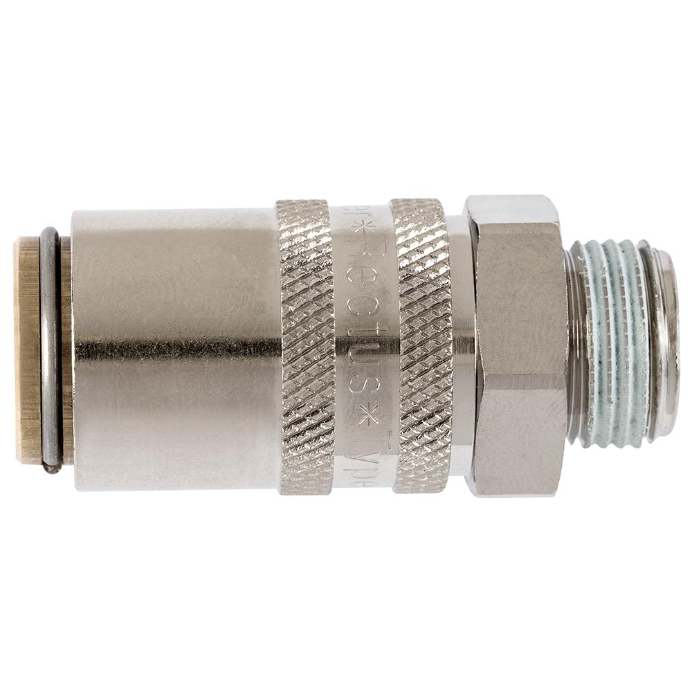 12KFAW21MVX CPL G1/2 MALE BSPP FKM BR
