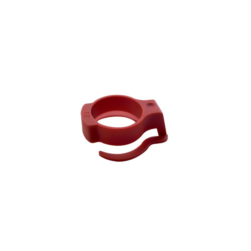 3130 08 05 SECURITY CLIP LF D8 YELLOW