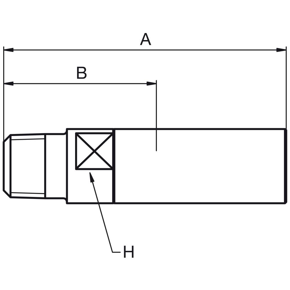 101TX-4-03-PL Prolance NPT male 1/4-18