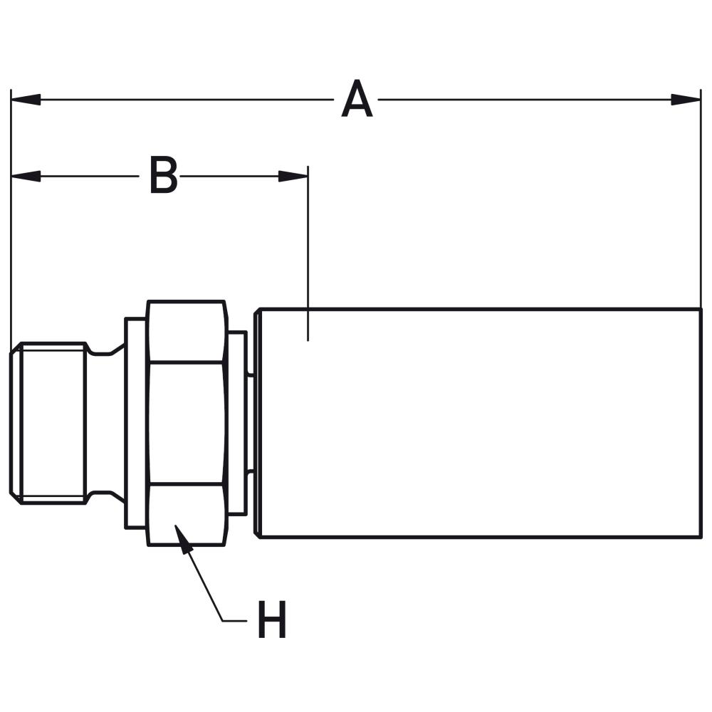 1D98X-6-06 EINSCHRBZAP ZYL G 3/8" BSP