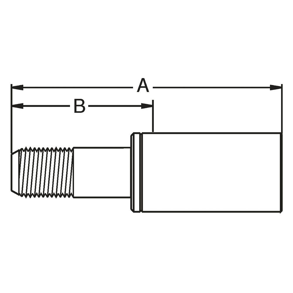 1Y28X-6-04C MP-CONN.58° 3/8-24 UNF-LH