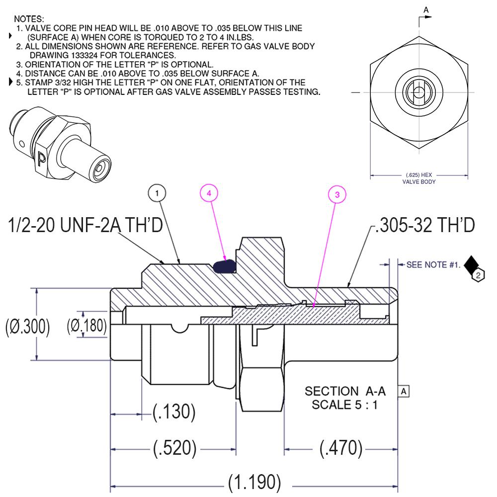 A4ES0231L2K A4 3.80L PISTON ACC 250 BAR CE