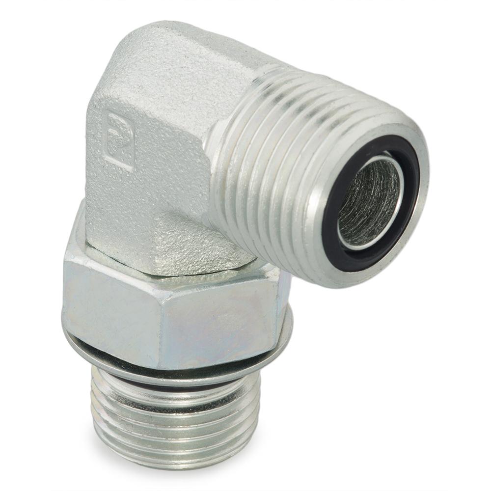 10-12C5OMLOS O-Lok Male stud elbow