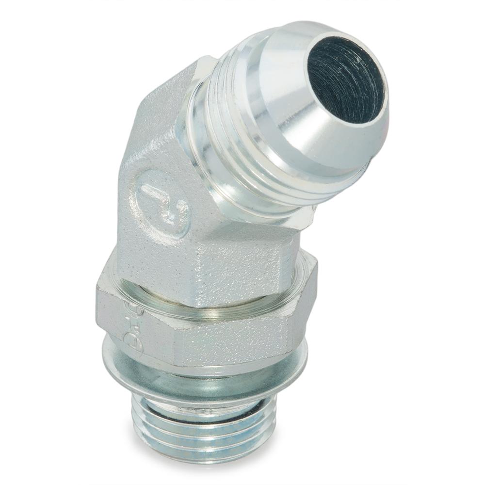 12M22V87OMXS T-Lok 45° Male stud elbow