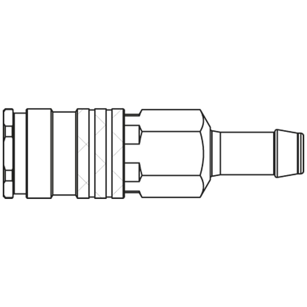 1300KATF08MPN COUPLING BODY FOR HOSES