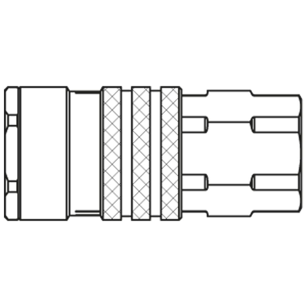 1300KBIW13EVX COUPLING BODY, STAINLESS