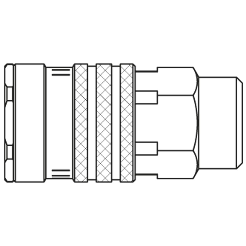 1800KBAW21MPN COUPLING BODY 2-WAY