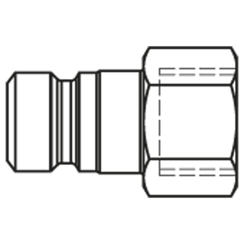 1800SFIW17EXX PLUG-IN NIPPLE STAINLESS