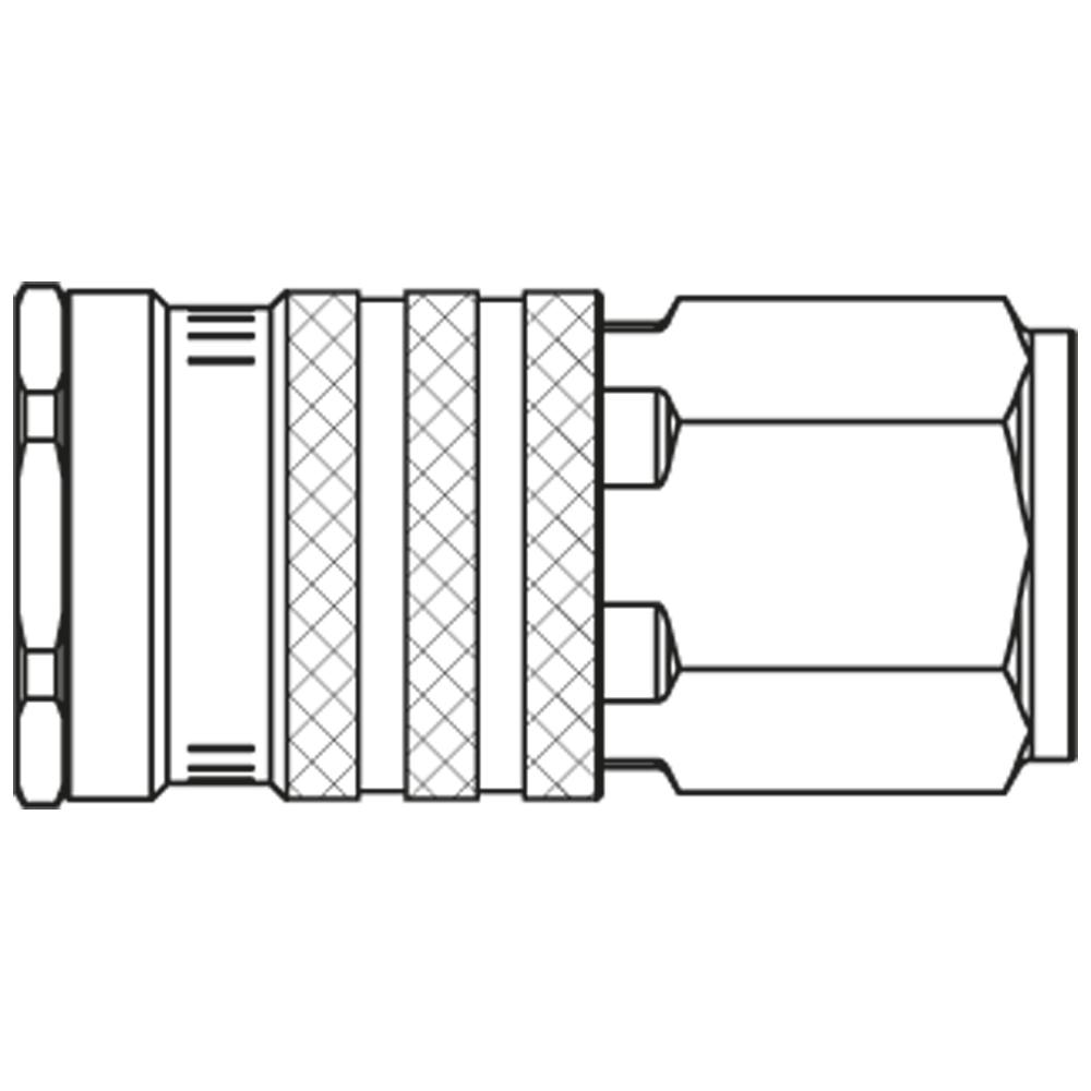 1900KBIW21MPN COUPLING BODY 2-WAY
