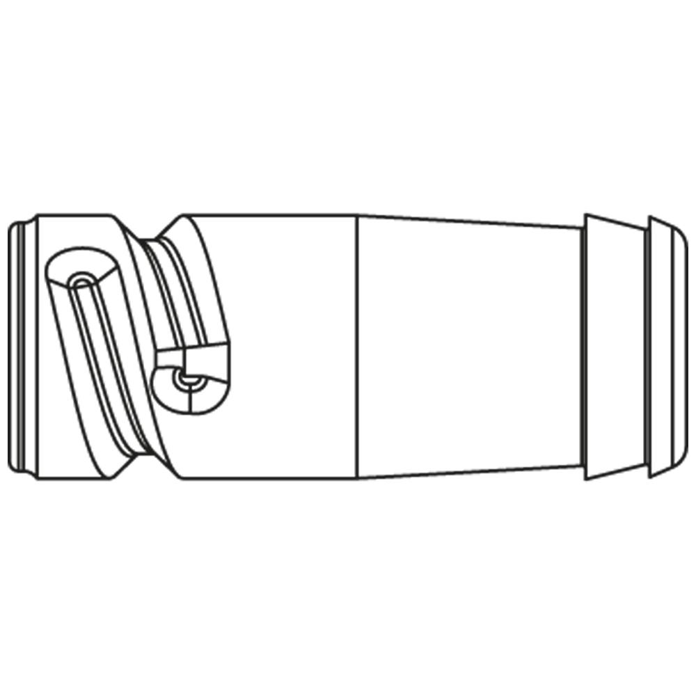 2100SFTF25SXZ PLUG-IN NIPPLE FOR HOSES
