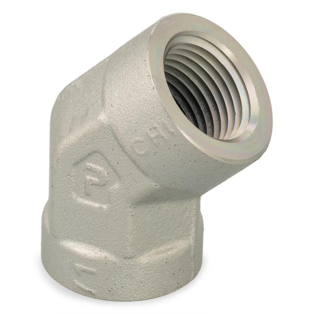 3/8 DD45-S Female thread 45° elbow