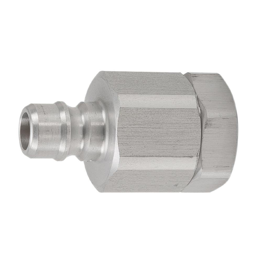 AVHN4-4FV 1/4 H NIPPLE VALVED ALUMINUM
