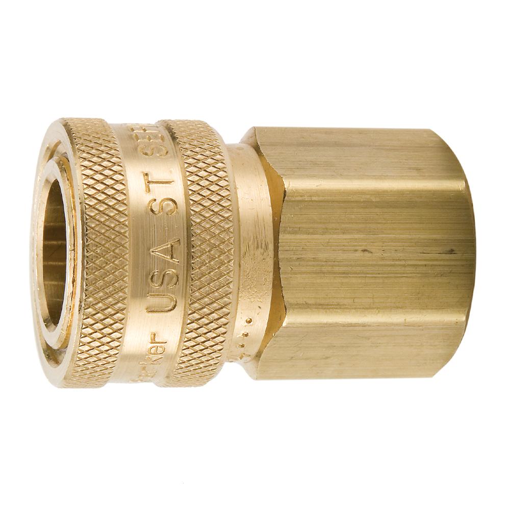 BST-8-BSPP NON-VALVED COUPLER