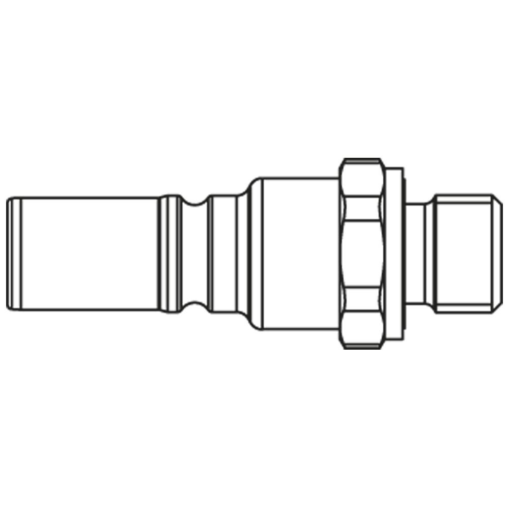 NSI-252-4MBE-2 QUICK COUPLING,MALE NIPPLE:,HY