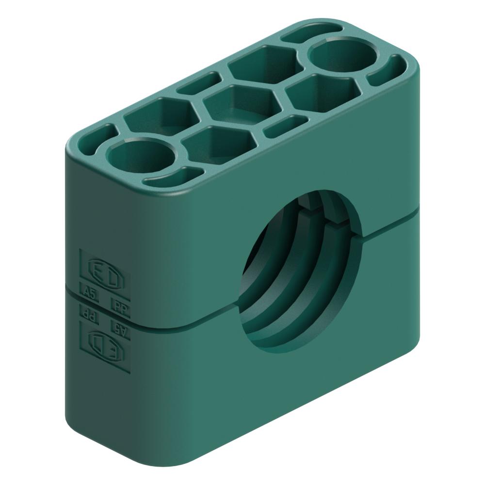 RAP654X EO CLAMP POLYPROPYLENE ribbed