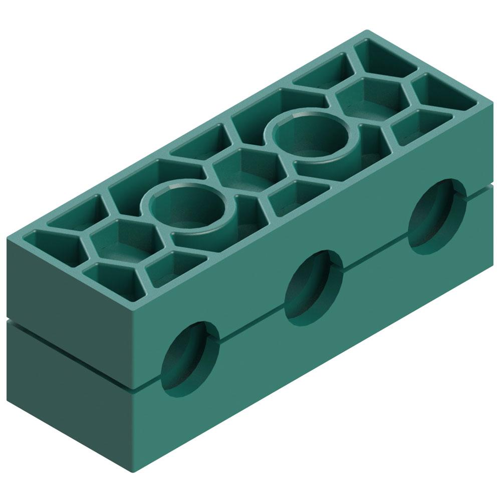RAPM320B3X EO CLAMP POLYPROPYLENE grooved