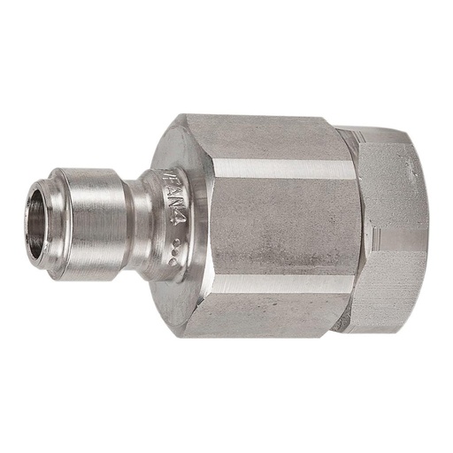 SVEAN4-4F 1/4 EA NIPPLE VALVED SST