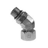 VEE28LMOROMDCF EO Adjust. locknut 45° elbow