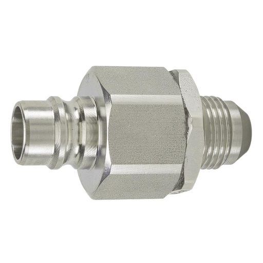 VHN4-4EM 1/4 H NIPPLE VALVED STEEL