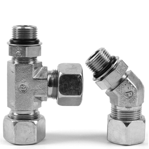 WEE25SR3/4OMDCF EO Einst. Winkelst./Kontermutt