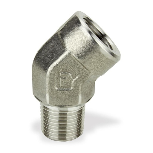 12-12 SVE-SS STREET ELBOW 45 DEG