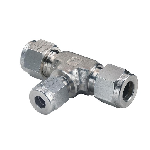 16-16-12 JLZ-SS-OXY SS TUBE OD REDUCING TEE