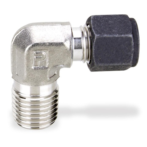 6-6 CBZ-SS MALE ELBOW 3/8" CPI - 3/8 NPT