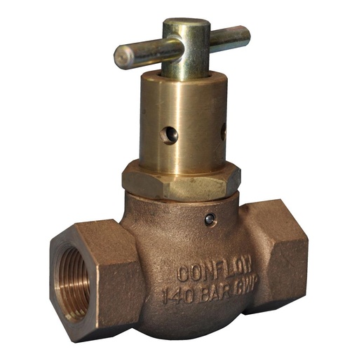 CODE-7F-A-NPT MAXWAY 1/2IN NPT WHEEL OPP.