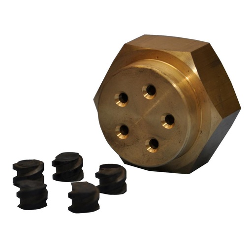 CODE-96-A SPRAY DISC 1/2IN BSP M. C/W 5