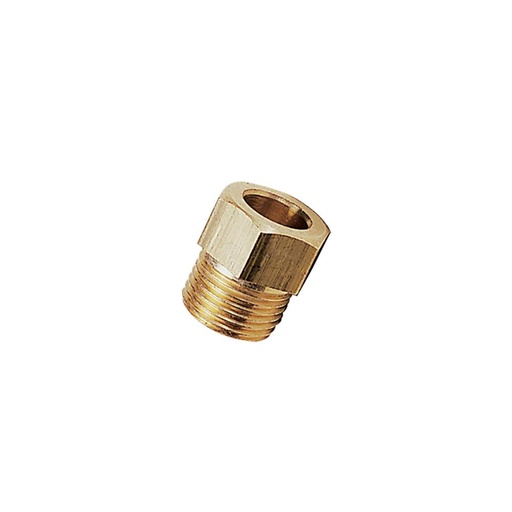 0112 06 00 MALE SLEEVE NUT  6MM