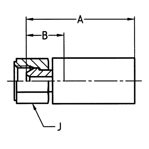 192RX-4-04C BSP 1/4" NUT 60° CONE