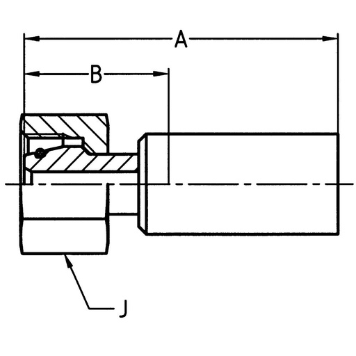1C93X-14-06C DKO-S 24° CONE M 22X1.5