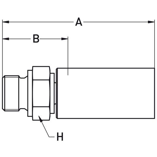 1D98X-6-06 EINSCHRBZAP ZYL G 3/8" BSP