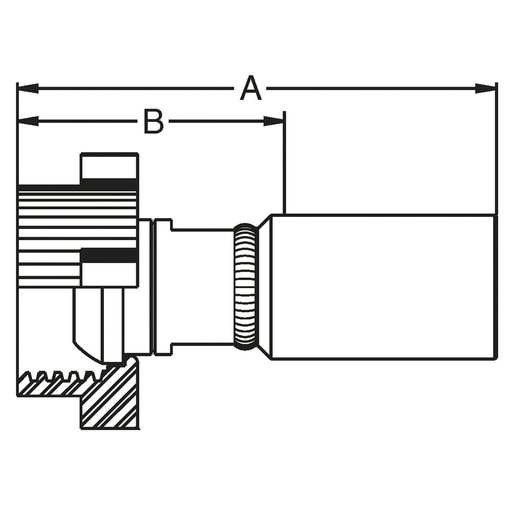 1HETX-48-48-FLAT 3"HAMMER UNION WITH FMC NUT