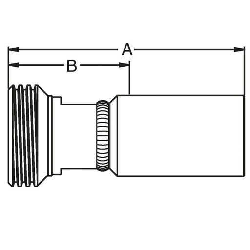 1HN5X-48-48 3"HAMMER UNION THREADED END