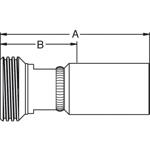 1HNCX-32-32-2202 2"HAMMER UNION THREADED END