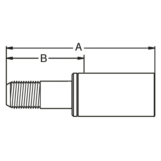 1Y28X-6-04C MP-CONN.58° 3/8-24 UNF-LH