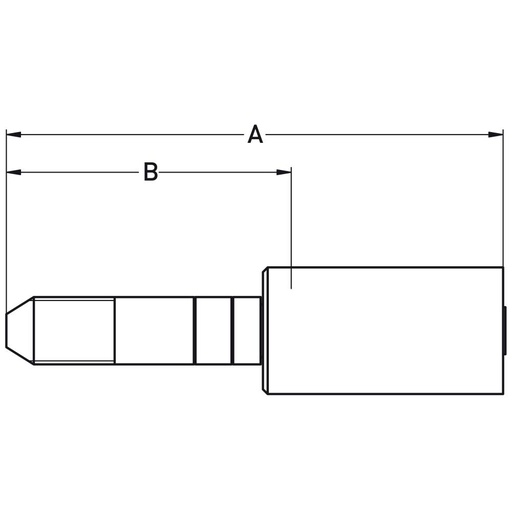 1YALX-1-025C HP-CONNECT.59° 1/4-28 UNF-LH