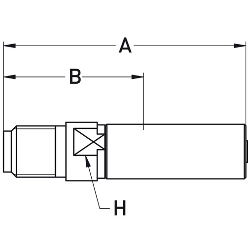 1YBTX-2-04-PL Prolance BSP male nozzle G 1/8