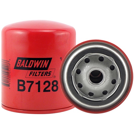 B7128 Lube Filter, Spin-on