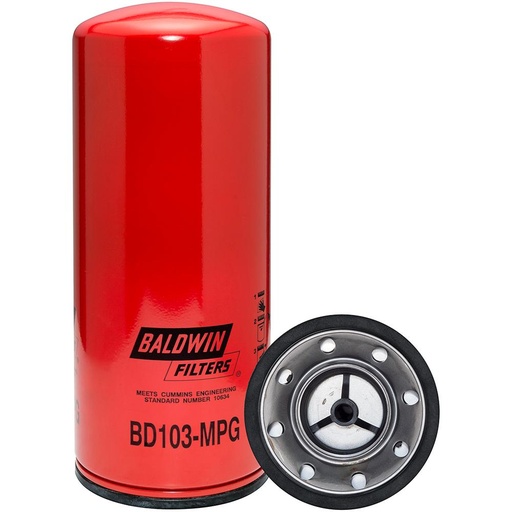 BD103 Lube Filter, Spin-on