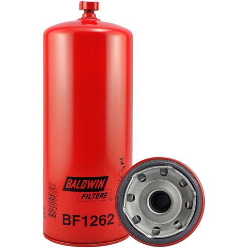 BF1262 Fuel Filter, Spin-on / Drain