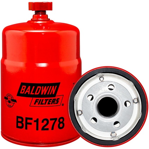 BF1278 Fuel Filter, Spin-on