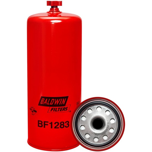 BF1283 Fuel Filter, Spin-on / Drain