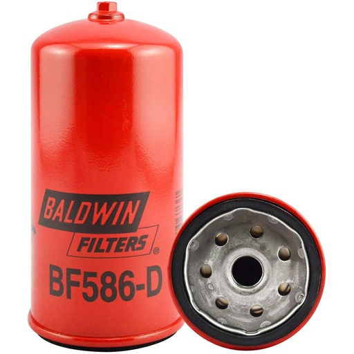 BF586-D Fuel Filter, Spin-on / Drain